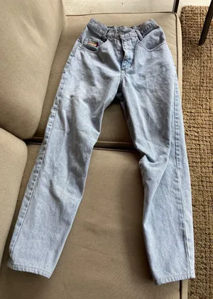 Vintage 90s Jeans Blue Size 24 thumbnail 1