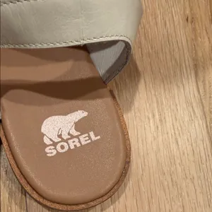 Sorel ELLA III ANKLE - CHALK -‎ LEATHER size 11 thumbnail 3