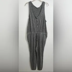 Old Navy Gray Jumpsuit thumbnail 3