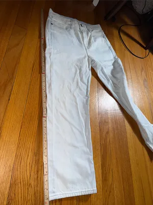 Frame Denim White Flare Jeans thumbnail 8