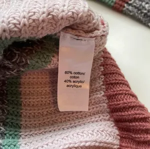 Maurices Henley Sweater Multicolor Striped V-neck Button Knit Pullover thumbnail 9