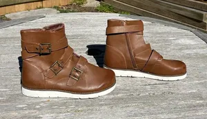 B.O.C. Kiley Motorcycle‎ Boot in brown size Women's size 10 thumbnail 1