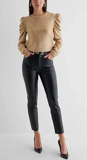 Express Leather Pants thumbnail 2