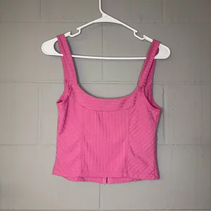 Free People Intimately Serenity Corset Cami Tank Top in Pink Women’s Size Medium thumbnail 7