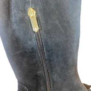 Sam Edelman Black Suede Tall Side Zipper Over The Knee Boots Women Sz 6 thumbnail 10