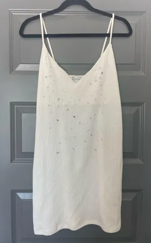 ZARA White Dress thumbnail 1