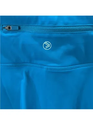 Women’s Turquoise Athletic Skort with Built-In Shorts thumbnail 4