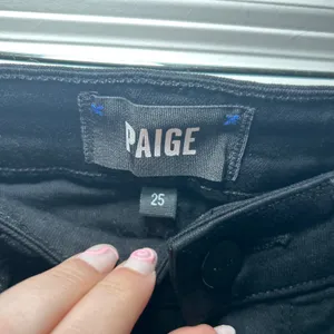 Paige Manhattan High Waist Bootcut Jeans black women's 25 thumbnail 4