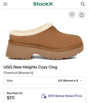 Women’s UGG Clogs Slip-On Platform thumbnail 7