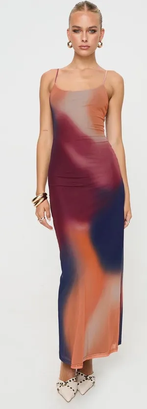 Princess Polly Amoret Maxi Dress Multi thumbnail 1