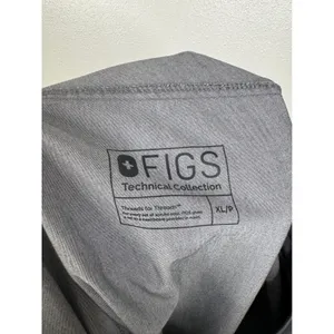 FIGS‎ Yola Skinny Cargo Scrub Pants Heather Charcoal Gray XL Petite thumbnail 3