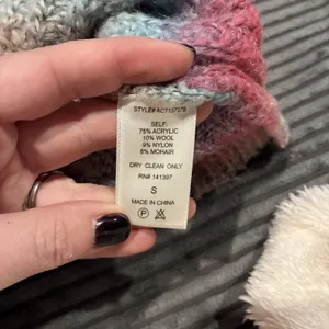 ASTR The Label Pink Long Sleeve Size Small Sweater Top Striped Soft Blue Yellow thumbnail 5