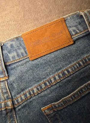Coldwater Creek High-Rise Cut Off Denim Shorts Raw Hem Blue Size 4 thumbnail 6