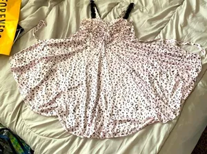 100% silk dress Size M thumbnail 2