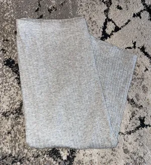 ⚠️SOLD⚠️Grey Ribbed Pencil Skirt (midi) thumbnail 1