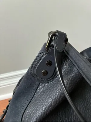 Coach Edie 42 Leather Suede Shoulder Bag, 20334 thumbnail 10