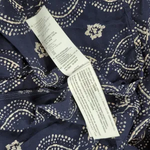 Abercrombie & Fitch Maxi Dress Womens XS Navy Racerback Tiered Empire Babydoll thumbnail 4