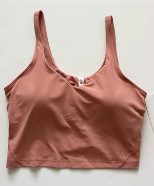 NWT lululemon athletica Align Tank Top Pink Savannah -Size 12 thumbnail 1