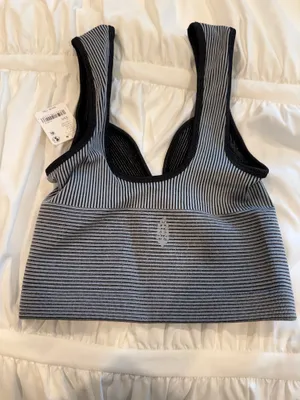 Free People Perfectly Plaited V-neck top thumbnail 3