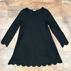 12PM by Mon Ami Scalloped Shirt Dress thumbnail 1