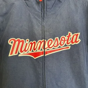 Minnesota Twins Majestic On Field Thermal Full-Zip Jacket‎ Navy Womens Medium thumbnail 5