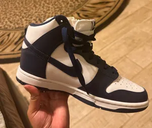 Nike Dunk High Championship Navy Midnight Navy DD1399-104 Men’s 6.5 Women’s 8 thumbnail 1