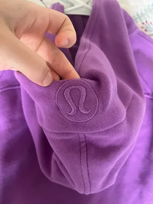Lululemon Scuba Half-Zip Purple thumbnail 3