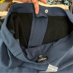 Shape Benefits by Chadwicks Diane Tummy Control Straight‎ Leg Pant in Navy thumbnail 11