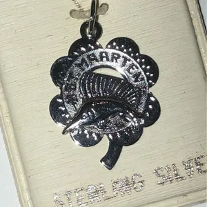 Crea Sterling Silver St. Marten Marlin Vintage Charm thumbnail 1