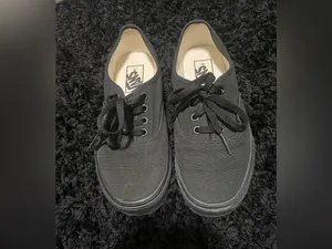Black Vans Shoes thumbnail 4