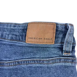 American Eagle Blue Jeans Stretch Denim Size 6 Long Women's thumbnail 10
