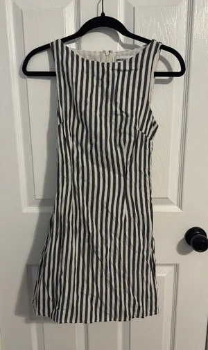 Princess Polly Mini Dress Striped thumbnail 1