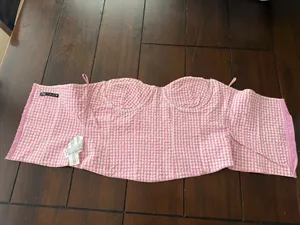ZARA Gingham Top thumbnail 4