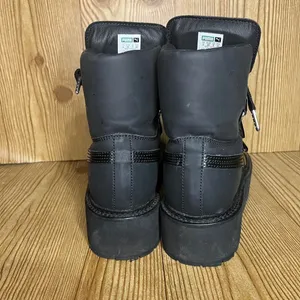 Puma x Fenty by Rihanna SB Black eyelet sneaker platform boots M7 W8 rare thumbnail 3