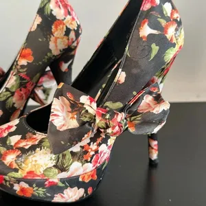RCK Bella Floral Platform Heels Sz‎ 6.5 thumbnail 4