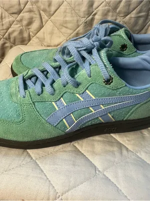 Sh23. ASICS Skyhand OG Vintage Pack Peppermint Stone Wash Sneakers 9women thumbnail 3
