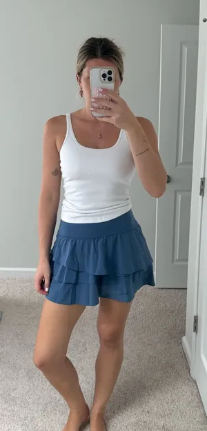 Athletic Skort Blue Size L thumbnail 1