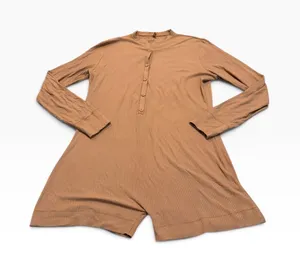 SKIMS Henley romper thumbnail 1