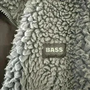Bass Outdoor Women Route Hiking‎ Faux Sherpa Vest Size Small Gray Outdoorsy thumbnail 11