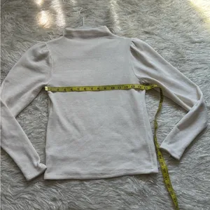 Express Cream Women's Mock Neck Long Sleeves Sweater Size XS/TP thumbnail 6