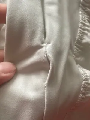 LULULEMON FAST AND FREE HR SHORTS 2" * AIRFLOW in EMBOSS MINI BONE/BONE thumbnail 6