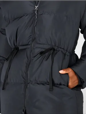 Fabletics Black Puffer Jacket thumbnail 5