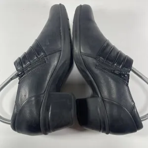 Clarks Collection Black Leather Zip Ankle Booties – Women’s Size 8 M thumbnail 11
