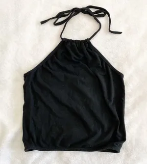 Brandy Melville Black Halter Top thumbnail 1