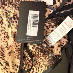 PLT Leopard Animal Print‎ Corset Top Brown Size 4 y2k Statement Maximalist NEW thumbnail 4