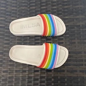 Melissa, rainbow sandals, women’s size 7 thumbnail 3
