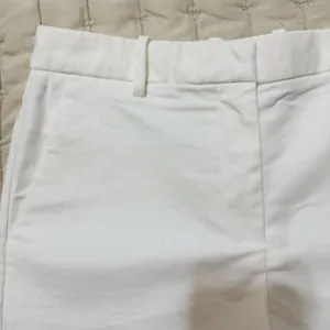 GAP Women White Tailored High Rise Pocketed‎ Casual Elegant Shorts Size 0 thumbnail 2