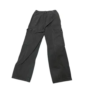 Billabong Women's Cargo Pants Size 27 Black Relaxed Fit Casual thumbnail 6
