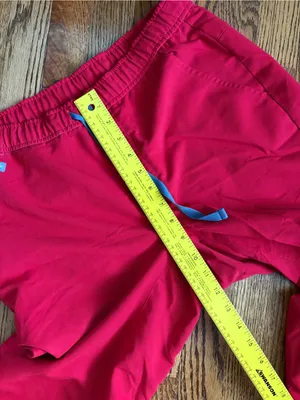 FIGS Tansen Jogger Scrub Pants Red Size S Technical Collection Medical thumbnail 10