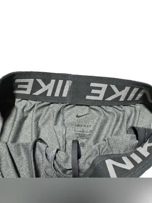Nike Attack Dri-Fit Mid Rise Shorts Women's Small Grey Athletic Short Workout thumbnail 5